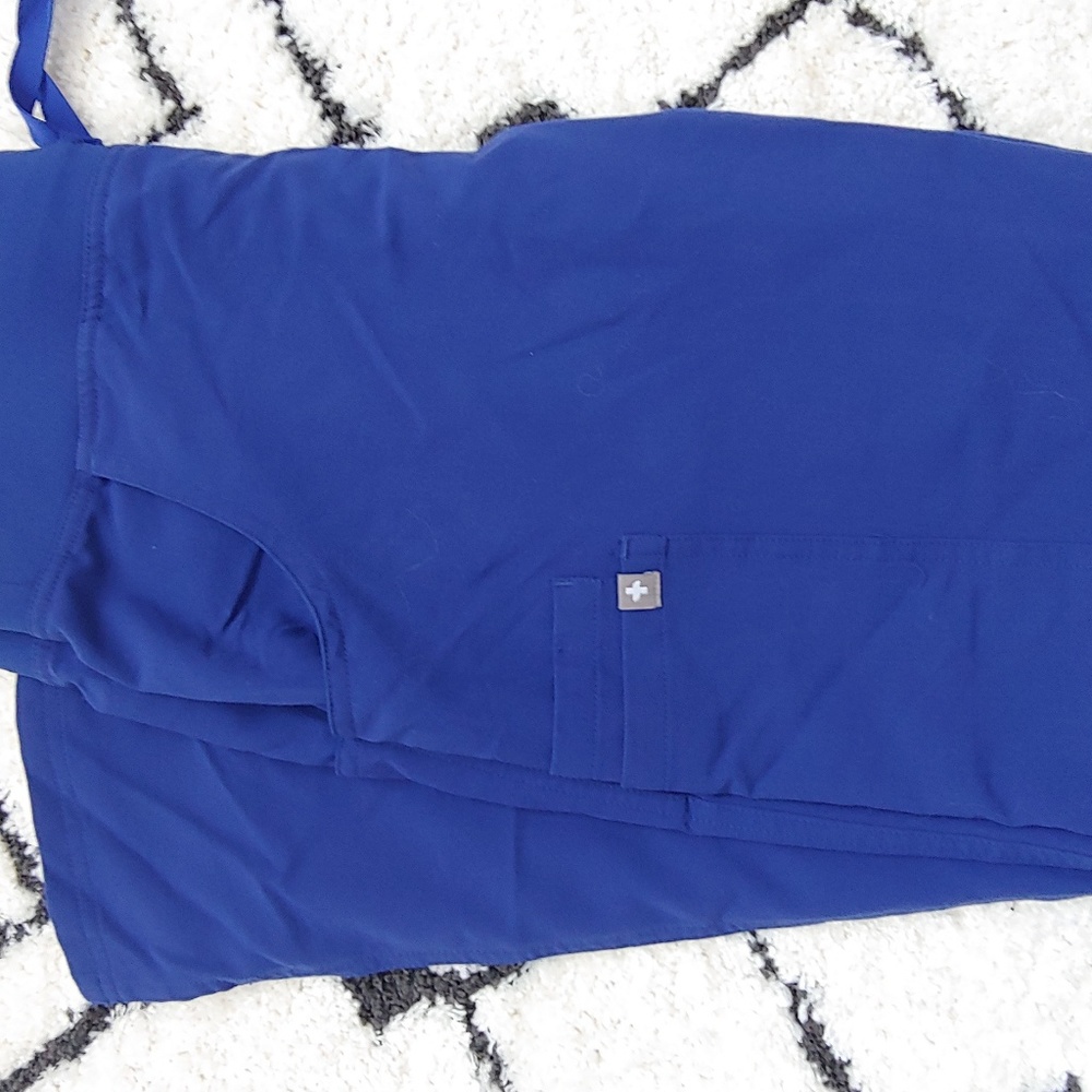 Figs Royal blue scrubs size small